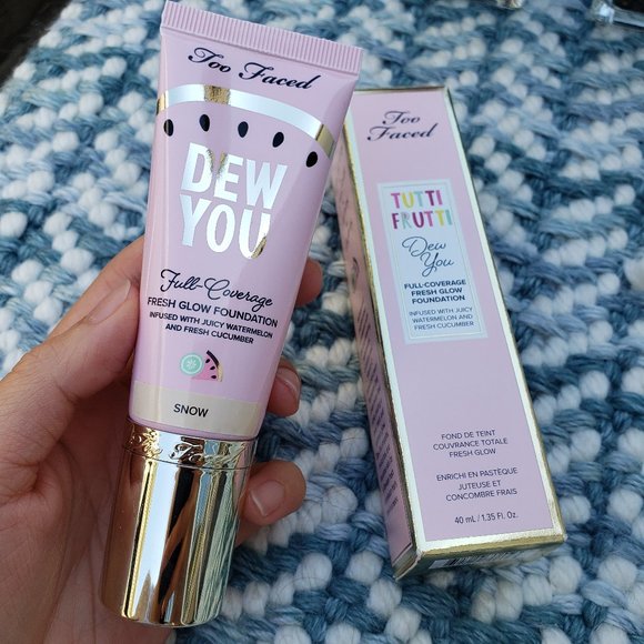 TOO FACED Tutti Frutti Dew You Foundation NIB! - Picture 7 of 13